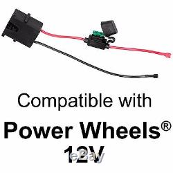 Wire Harness Connector for Fisher-Price Power Wheels 12-Volt SLA Battery