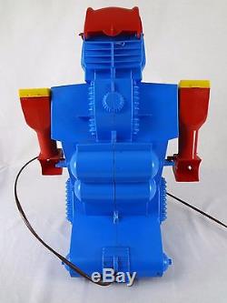 (Working) ROBOT COMMANDO Ideal Toys Battery Vintage Space Toy COMPLETE (-1)