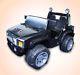 Xxl Double Seat 4 Wheel 12v Battery Powered Kids Ride On Toy Atv Truck Car Black