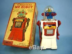 Yonezawa CRAGSTAN'S MR. ROBOT 50's Vintage Tin Toy Battery Operated from Japan