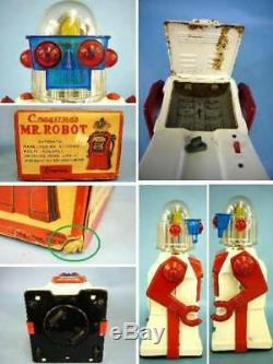 Yonezawa CRAGSTAN'S MR. ROBOT 50's Vintage Tin Toy Battery Operated from Japan