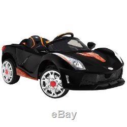 ZAAP Sports Car 12v Ride On Kids Electric Battery Toy Car Black